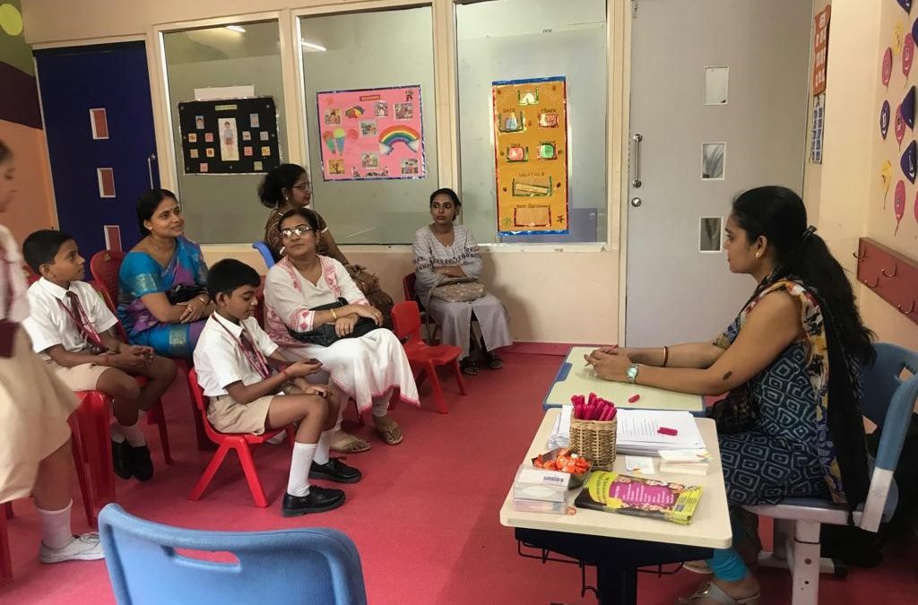 Caring Minds conducted an awareness programme for children at Swarnim International School