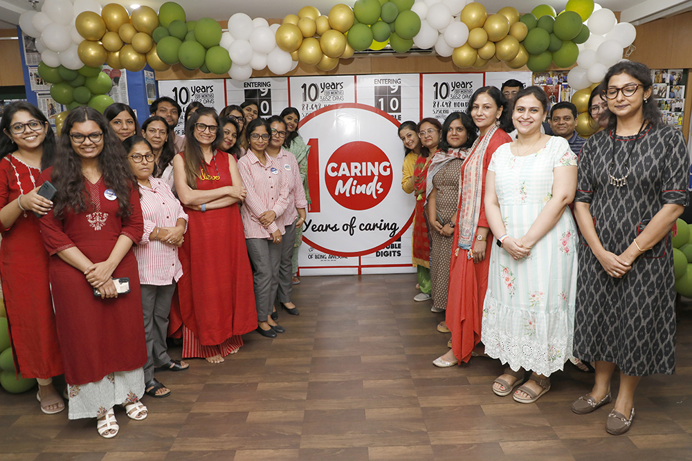 Caring Minds completes a Decade