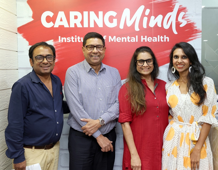 GUEST VISIT AT CARING MINDS